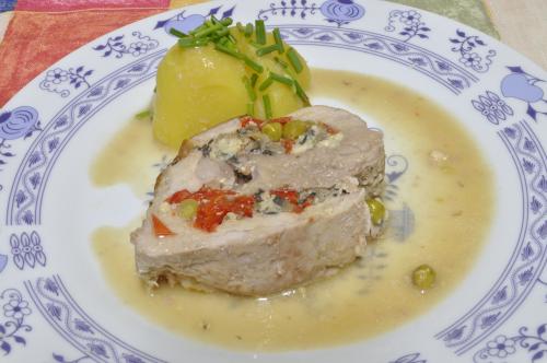 Jak uvařit zahradnická vepřová kýta? Střední recept, připravený za 45 - 60 minut